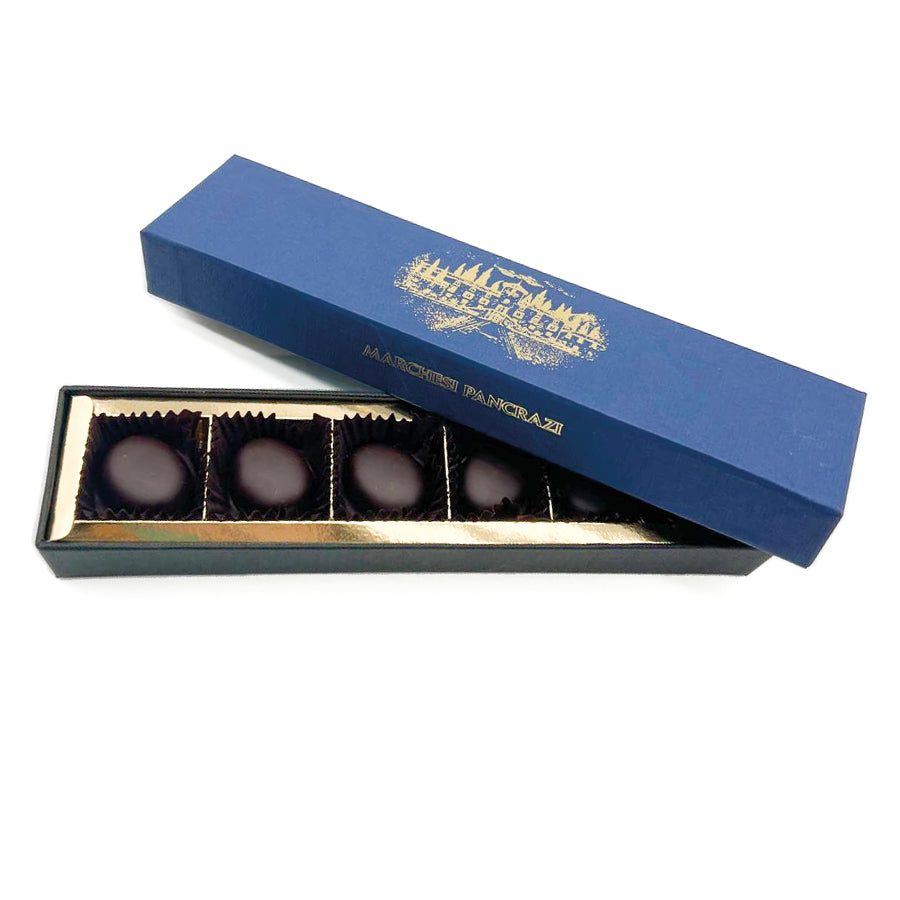 Chocolates with Pinot Noir heart