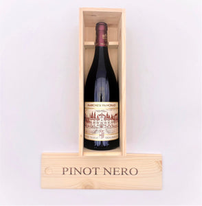 Cassetta legno - Pinot Nero  "Vigna Baragazza" 2019 -  1 bott 0,75lt