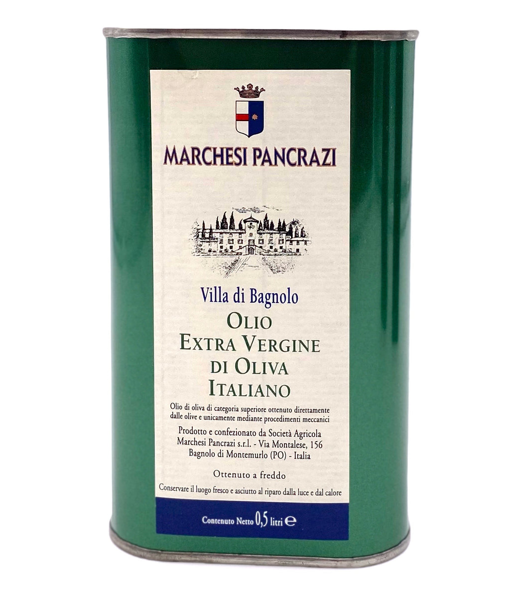 Olio Extra Vergine d'Oliva - latta 0,5 lt.