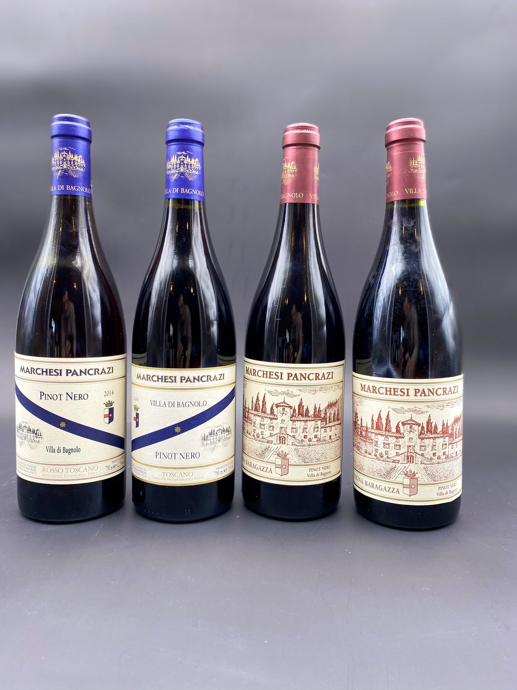 Box Verticale 4 Pinot Nero Villa di Bagnolo e Vigna Baragazza